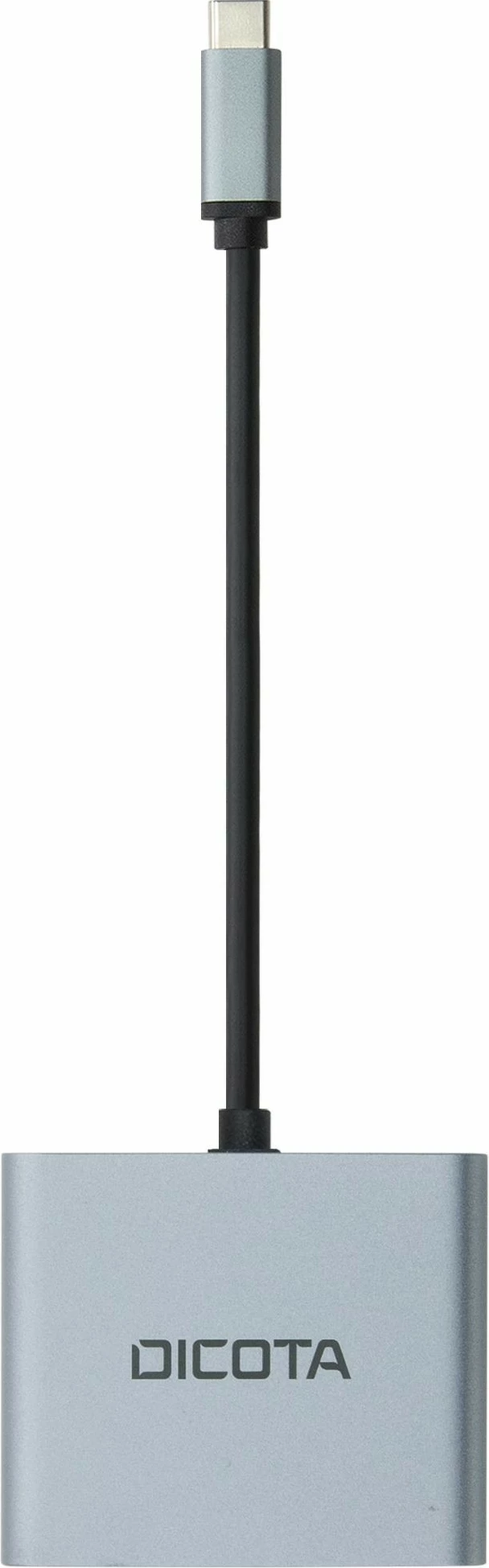 Docking station DICOTA D32063, USB Type-C, Silver