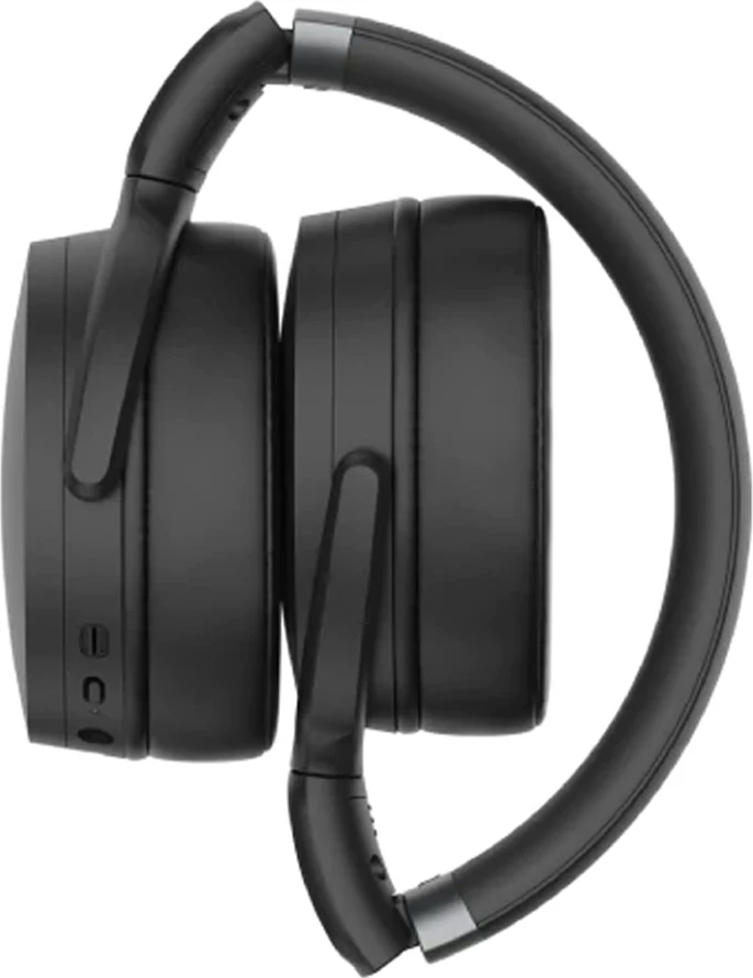 Kufje wireless Sennheiser HD 450BT me ANC, Bluetooth 5.0, bateri 30 orë, mikrofon, të zeza