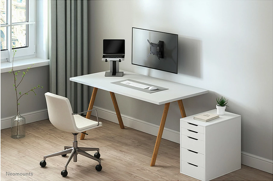 Mbajtës laptopi Neomounts Newstar NSLS200, plastikë, i palosshëm, 10-17 inç, argjend