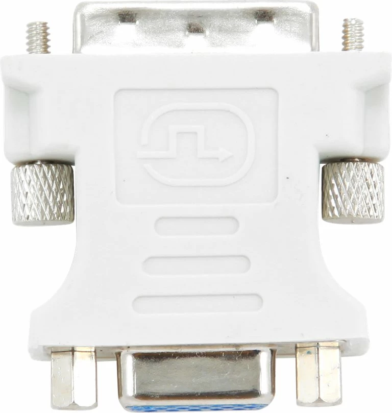 Adapter kablloje Gembird A-DVI-VGA, për lidhje DVI në VGA, Bardhë