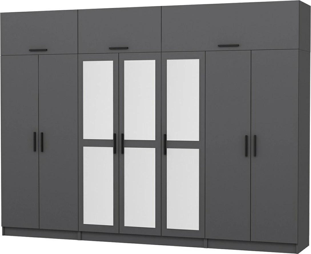 Dollap Skye Decor, ngjyrë antracit, 5190