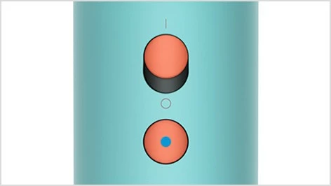 Tharëse flokësh Dyson Supersonic Nural, 1600 W, 13.3 l/s, Blu, Portokalli