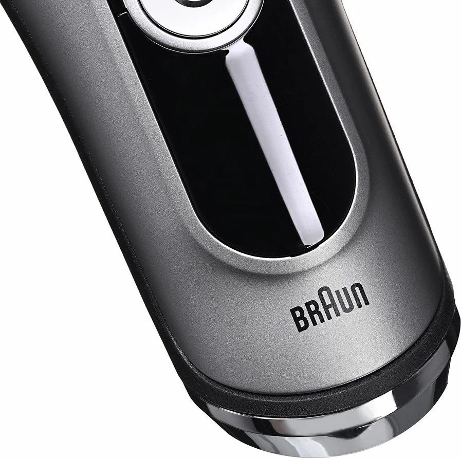 Makinë rroje Braun Series 9 Pro 9465CC, Trimer, E zezë, Argjendtë