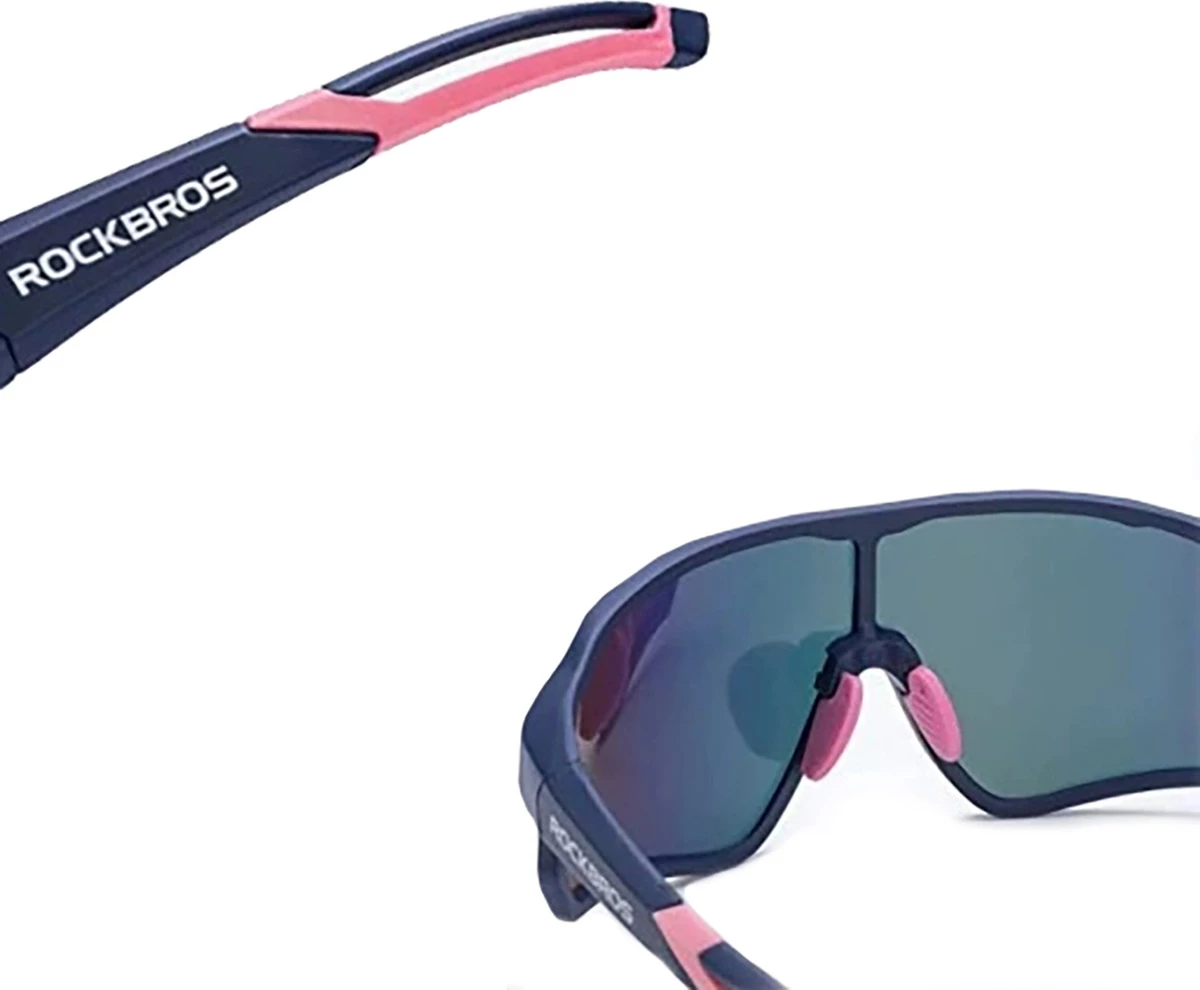 Syze sportive Rockbros 10134PL për çiklizëm, polarizuese, Blu