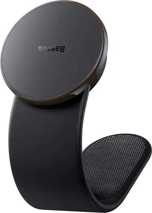 Mbajtës telefoni me karikim wireless Baseus C02 Pro Series, 15W, argjendtë