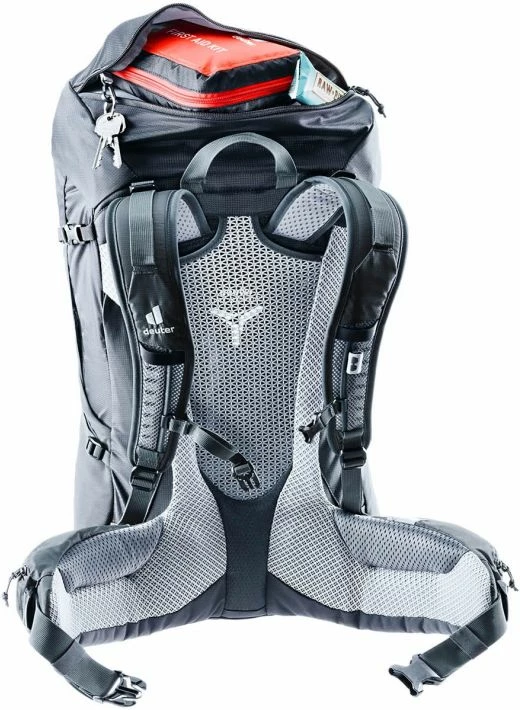 Çantë shpine Deuter, unisex, e zezë