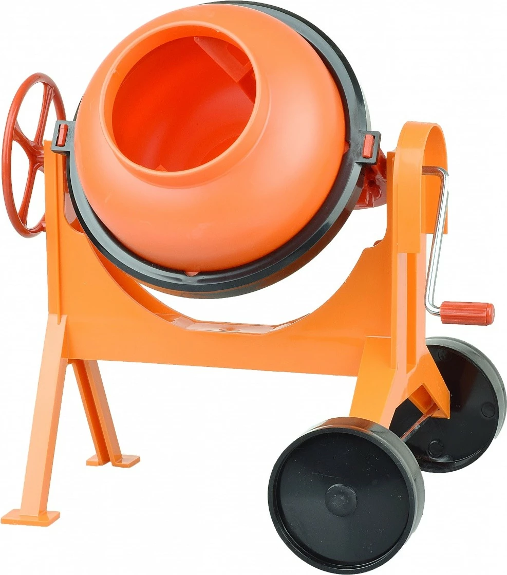 Lodër mikser betoni Lena 05004, për djem, portokalli/zezë