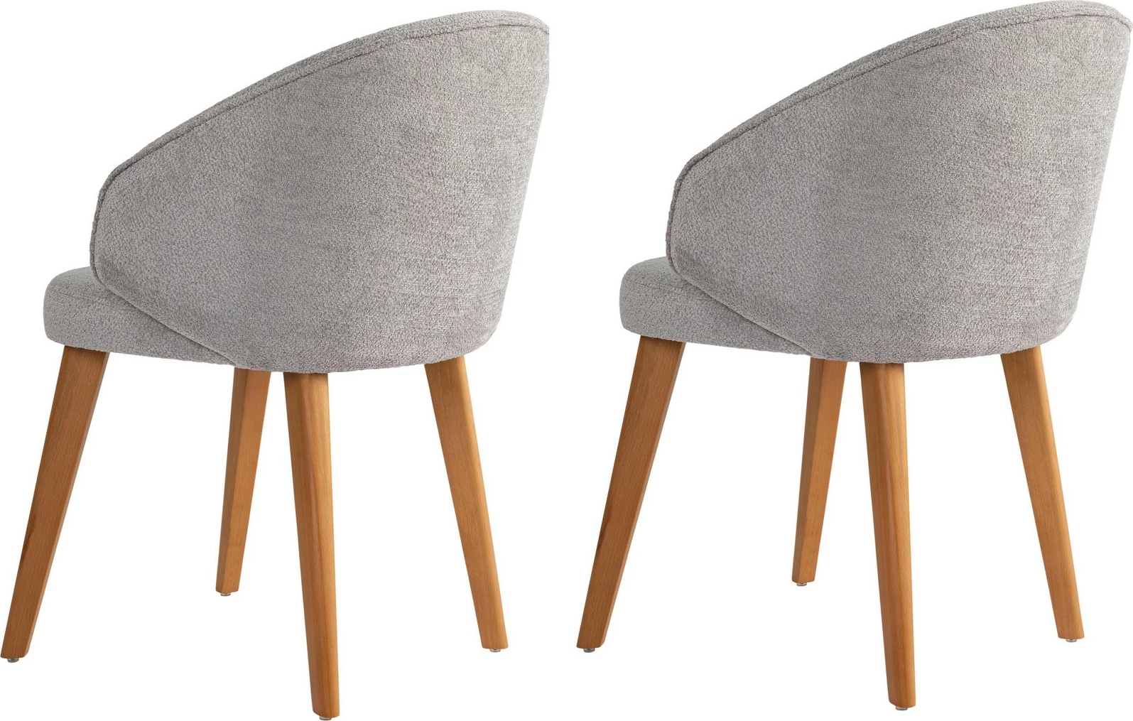 Set karrigesh (2 copë), Skye Decor, Bentley, gri, lisi i errët