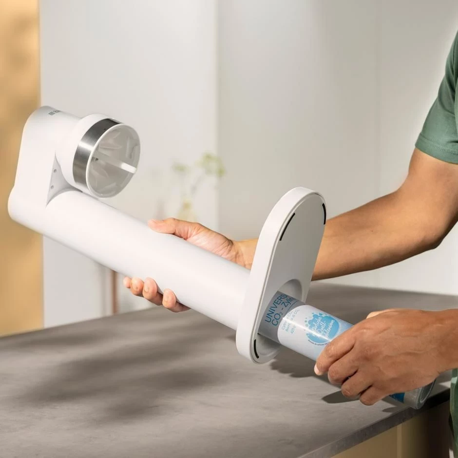 Saturator BRITA sodaTRIO, Bardhë