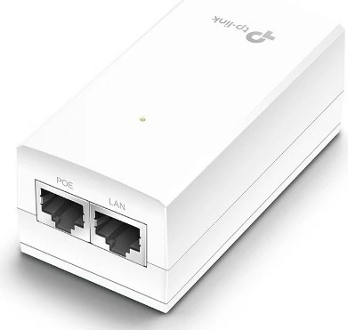 Adapter PoE TP-Link TL-POE2412G, Gigabit Ethernet, i bardhë
