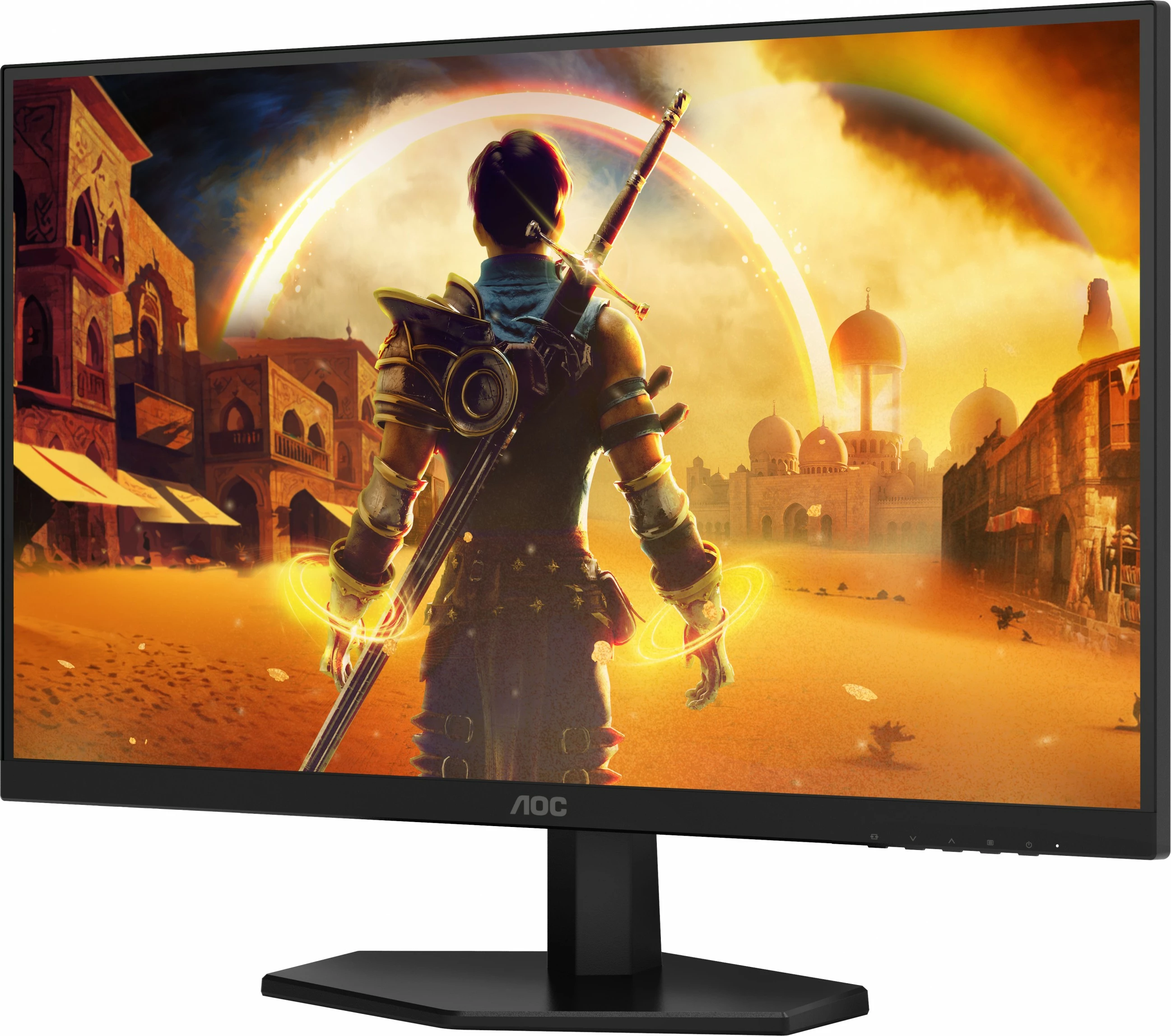 Monitor gaming AOC Q27G42XNE 27 inç, QHD, 180Hz, Adaptive Sync, e zezë