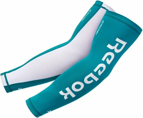 Mëngë kompresimi Reebok Activchill për stërvitje, të bardha dhe blu