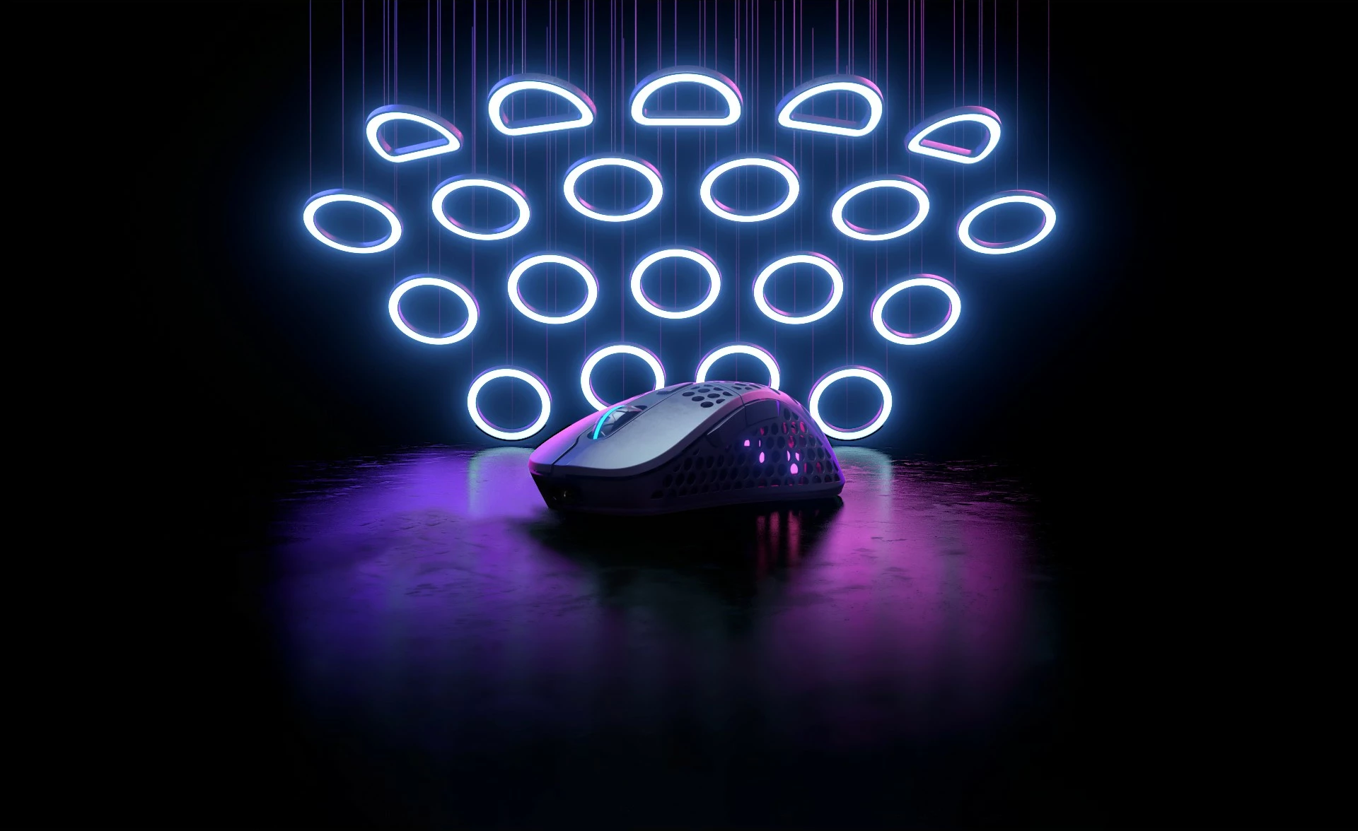 Maus Cherry XTRFY M4 RGB, 19000 DPI, Wireless, i zi