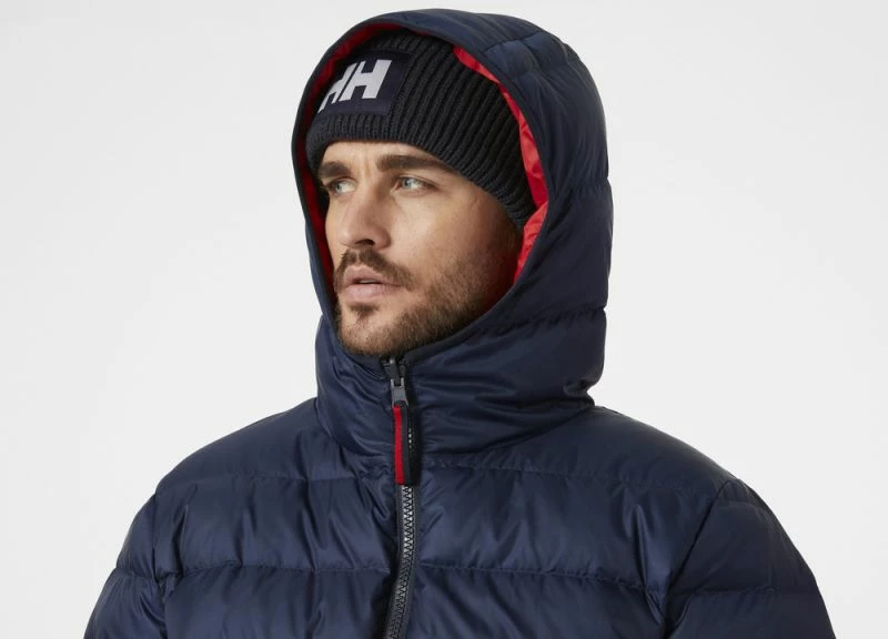 Jakne për meshkuj Helly Hansen, të kuqe dhe blu të errët