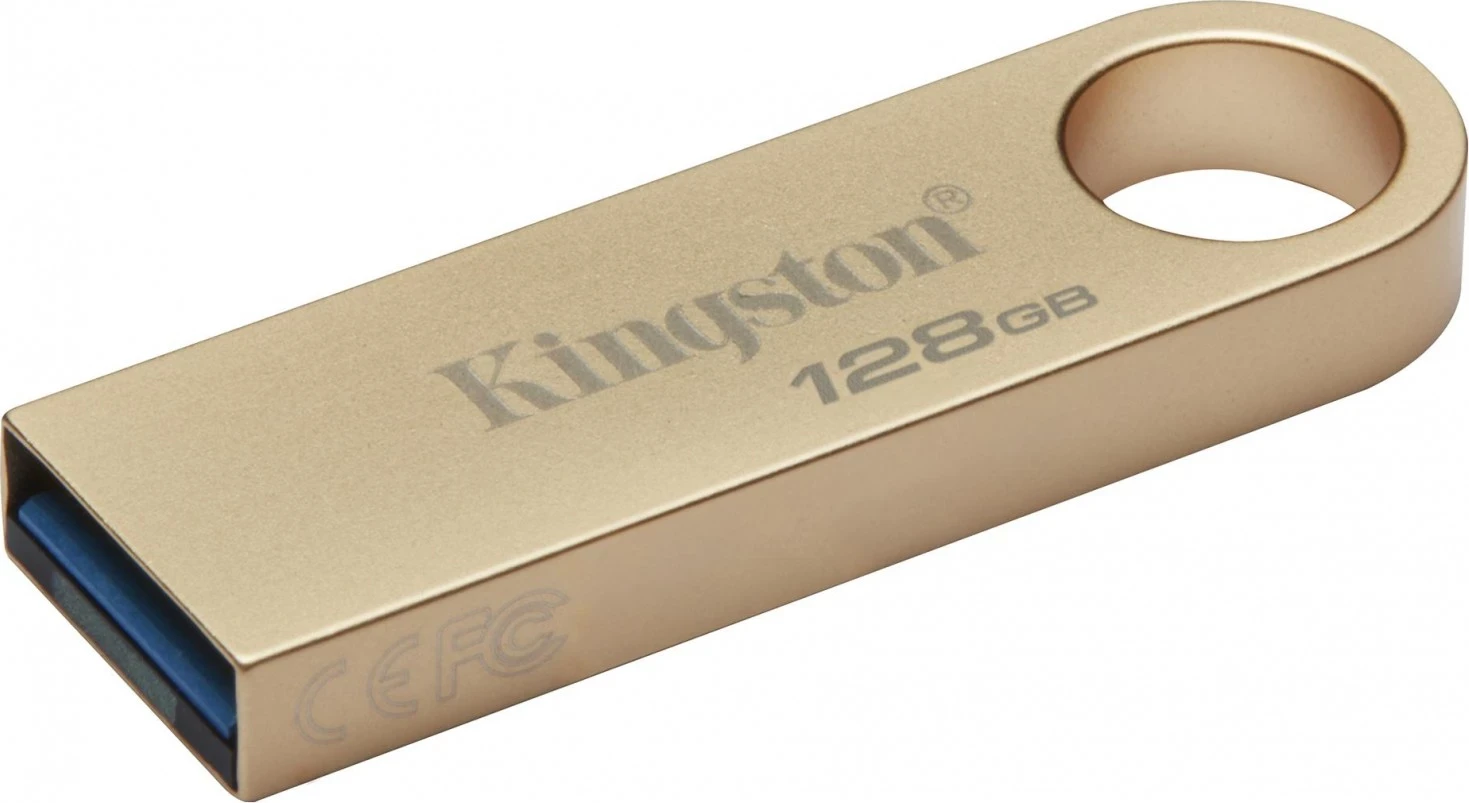USB Kingston DataTraveler DTSE9 G3, 128GB, ngjyrë ari