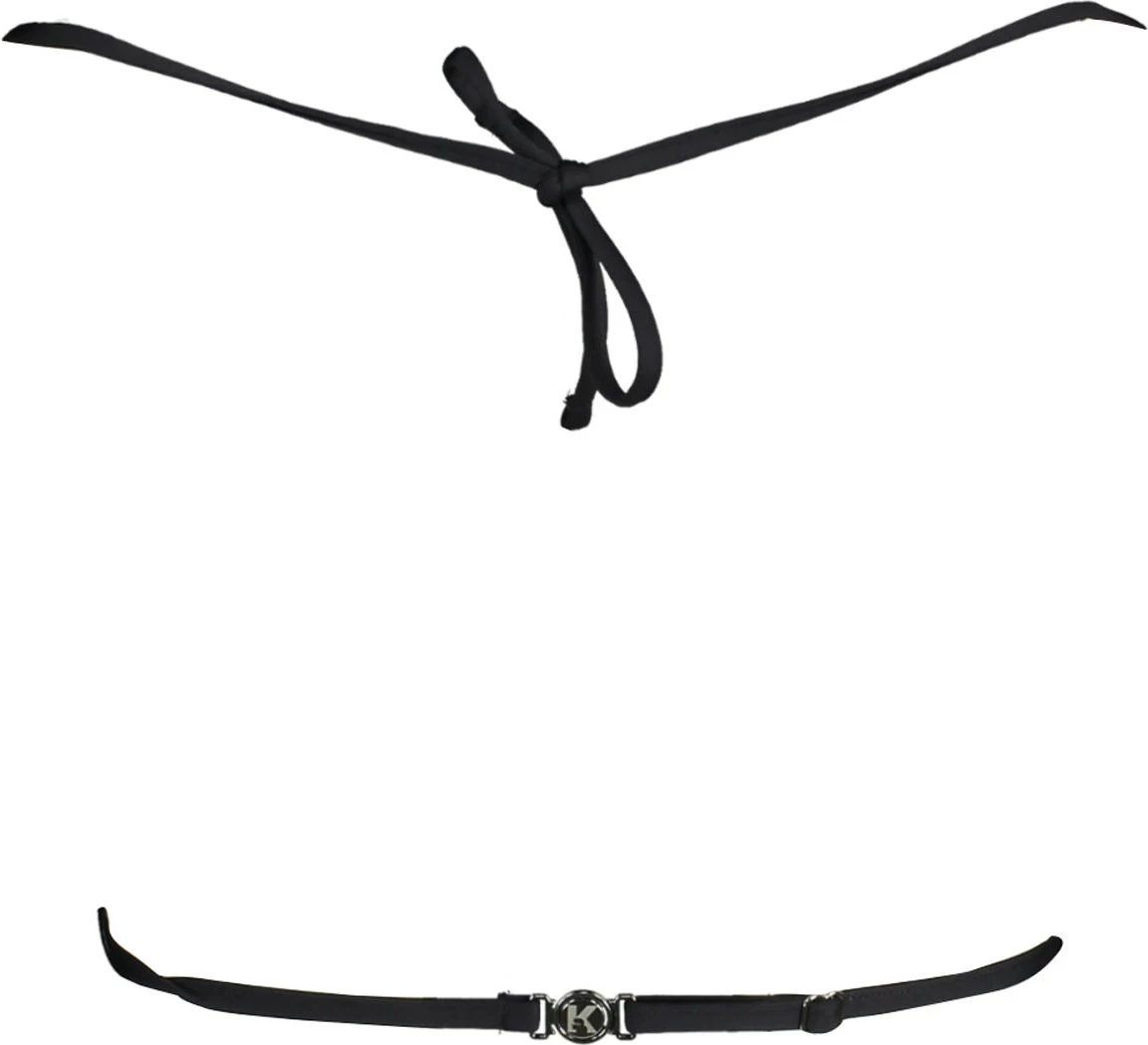 Bikine top KARL LAGERFELD BEACHWEAR femra, e verdhë