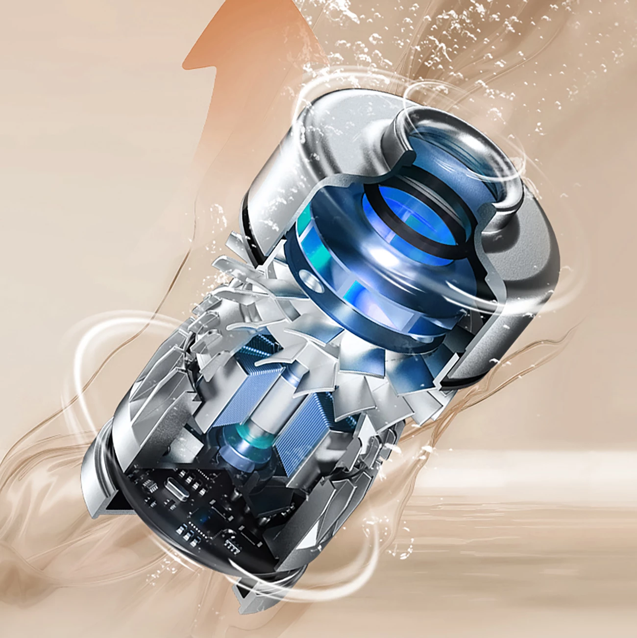 Pastrues me vakum dhe lavatriçe JIMMY PW11 Pro, pa kabllo, 460W, 4600mAh, argjend/zi