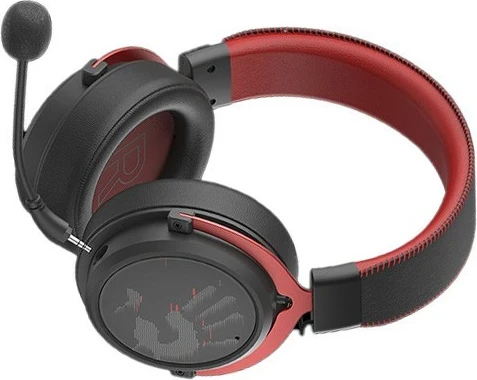 Kufje wireless A4-Tech Bloody MR590, 7.1 virtual, mikrofon AI-ENC, e zezë e kuqe