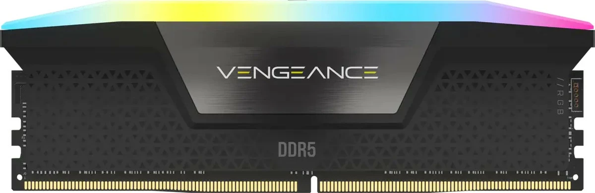 RAM Memorje Corsair Vengeance RGB 32GB (2x16GB) DDR5 7200MHz, e zezë