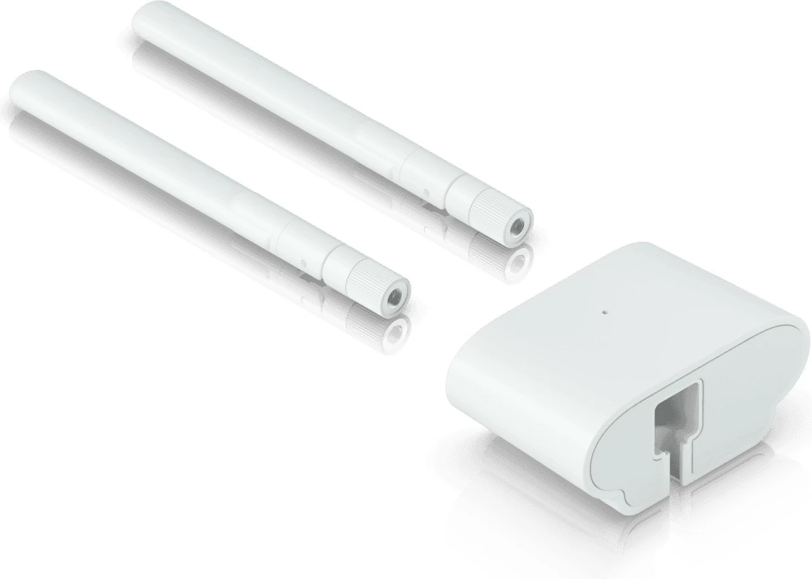 Antenë omni Ubiquiti UACC-UK-ULTRA-OMNI-ANTENNA, 4 dBi, 5 GHz, e bardhë