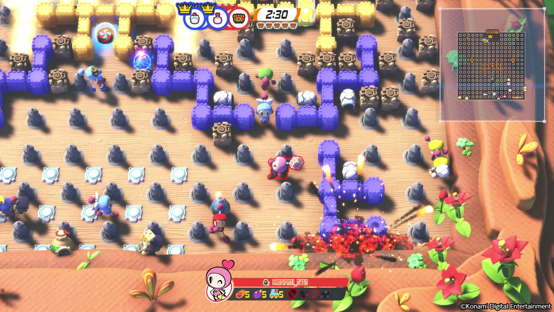 Lojë PS5 Konami Super Bomberman R 2, PEGI 7