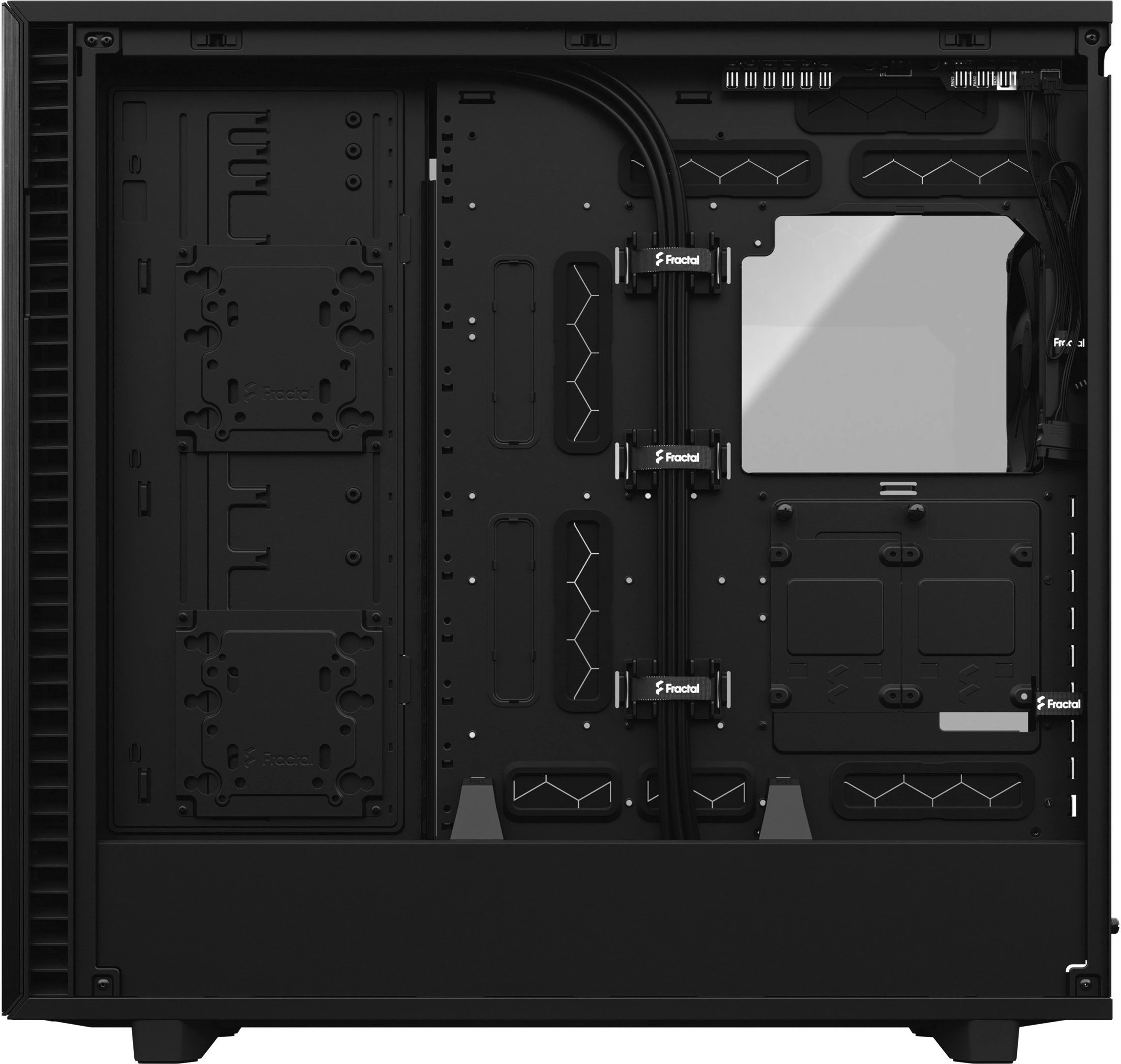 Kasë Fractal Design Define 7 XL, Midi Tower, PC, ATX, EATX, micro ATX, Mini-ITX, SSI CEB, SSI EEB, e zezë