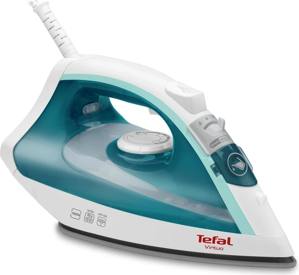 Hekur për hekurosje Tefal  Virtuo FV1710, 1800W, i bardhë