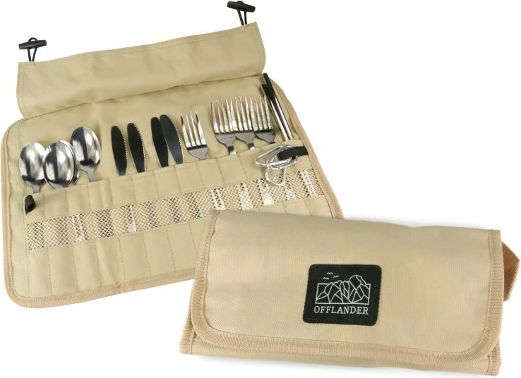 Set i priborëve për turistë Offlander, në rast