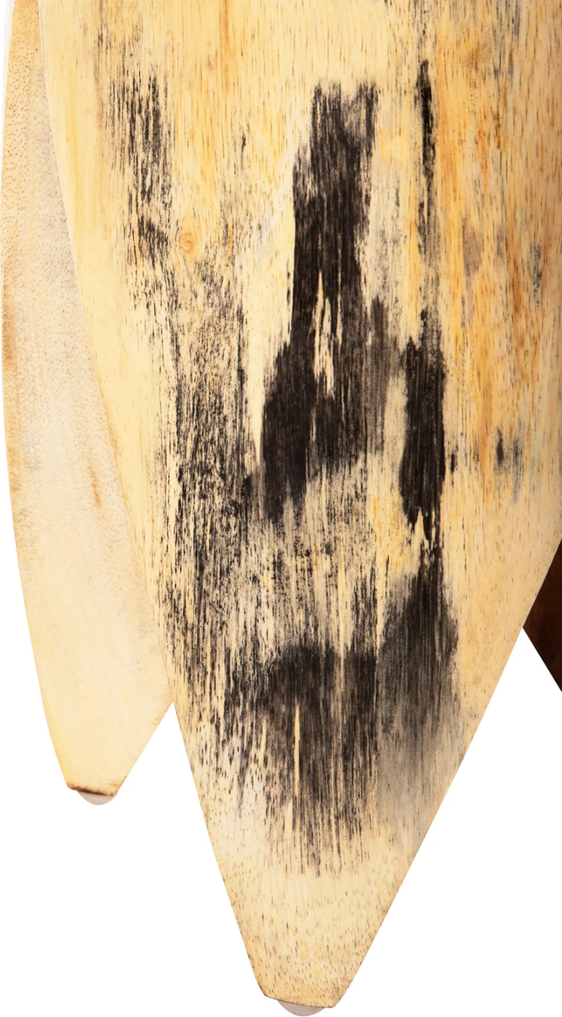 Karrige për bar ONYX FH9755 dru SUAR ngjyrë natyrale-formë kthetra Φ30Χ40Hcm