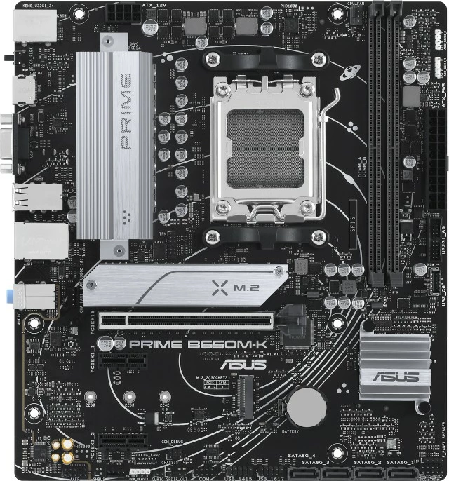 Pllakë amë ASUS PRIME B650M-K, Socket AM5, DDR5, 96 GB