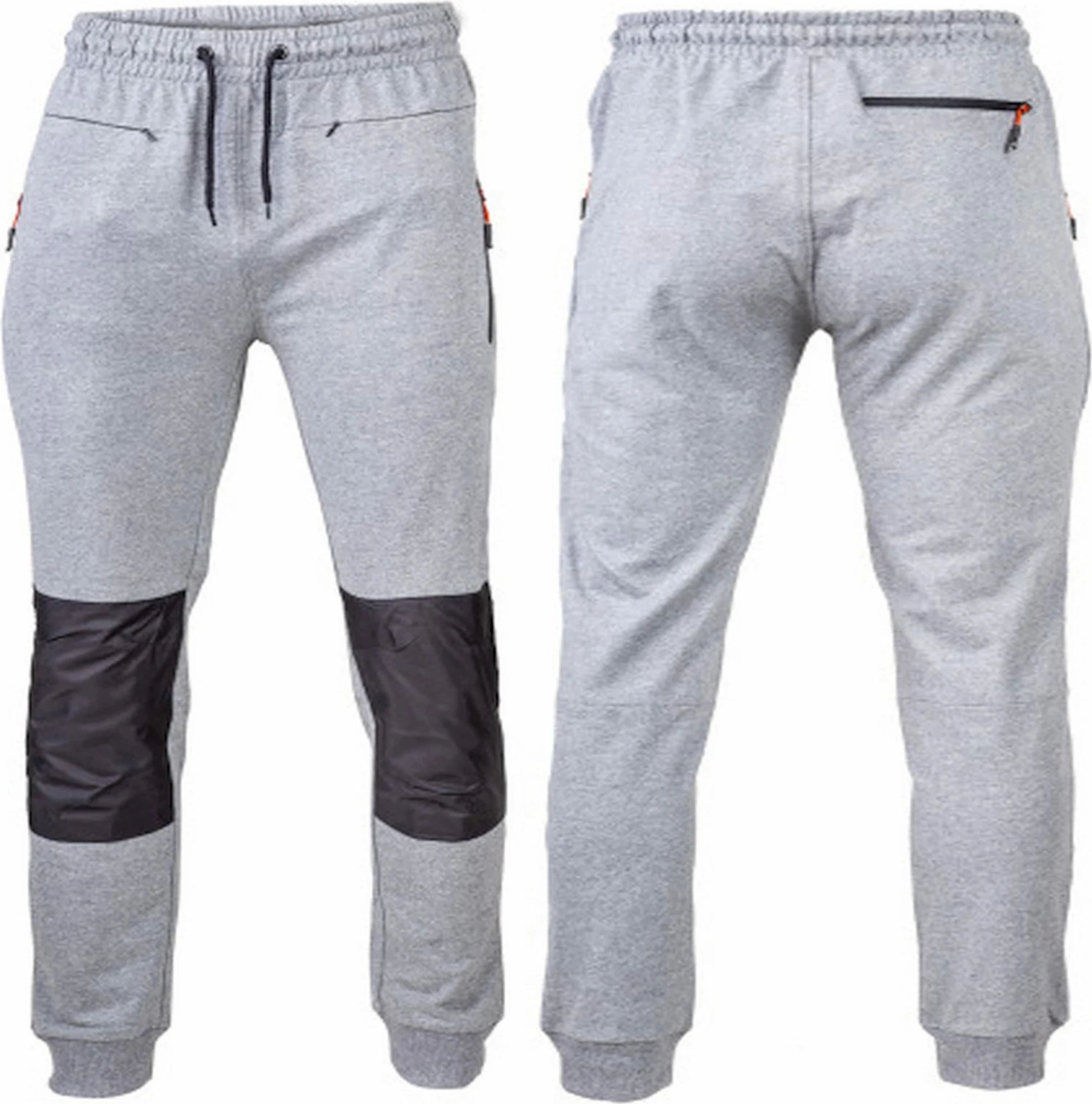 Pantallona sportive të gjata LAHTI PRO L4052305, 2XL, me xhepa për mbrojtëse gjuri, gri