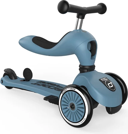 Trotinet Scoot and Ride Highwaykick 1 Push & Go - Steel