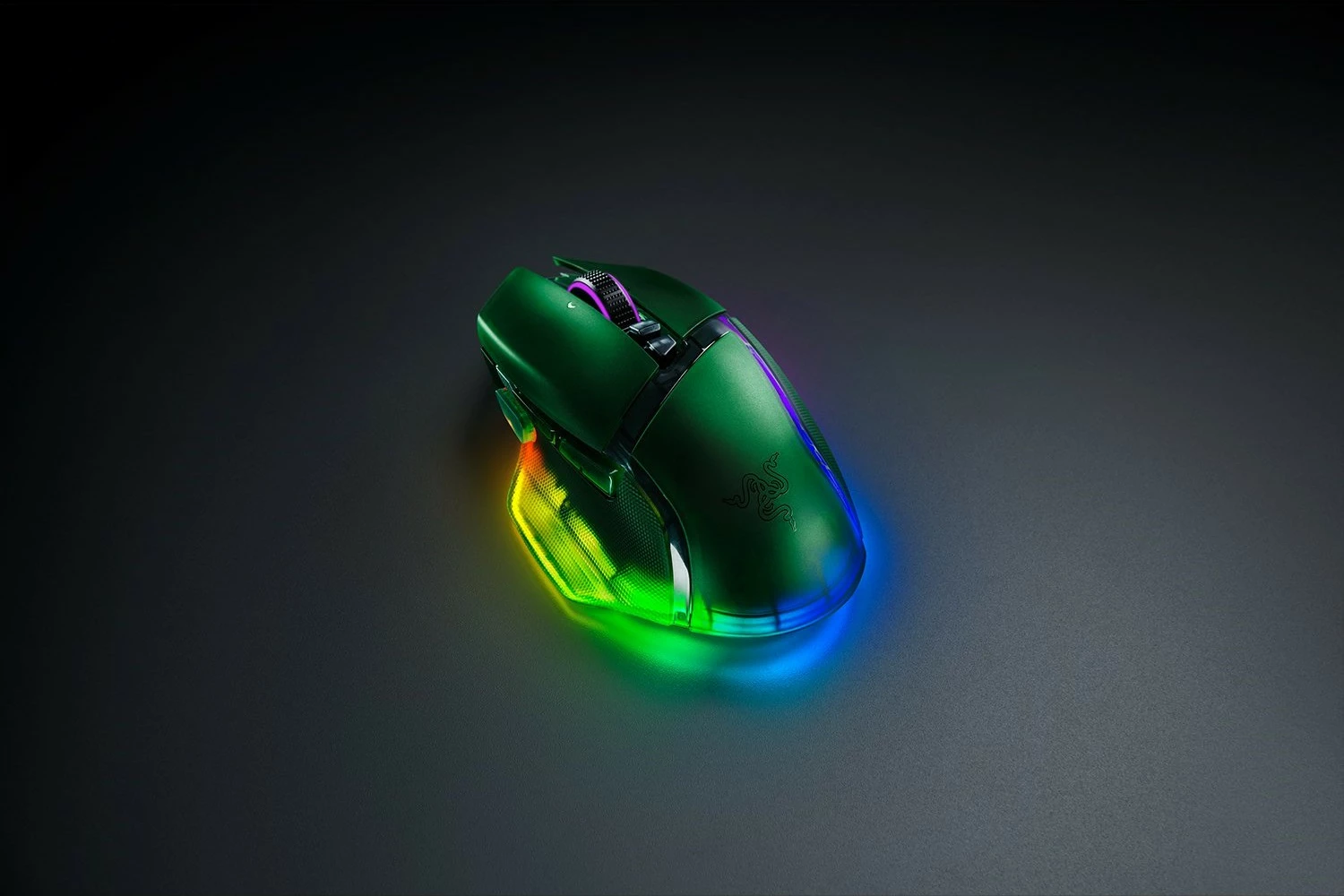 Maus Razer Basilisk V3 Pro 35K Phantom Green