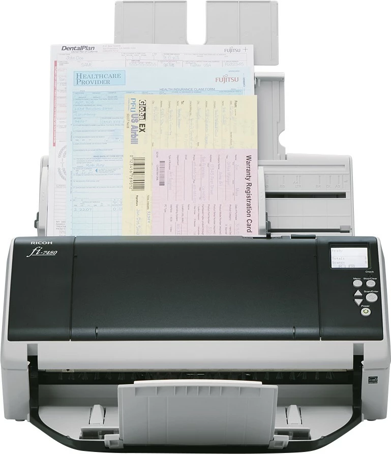 Skaner dokumentesh Ricoh fi-7480, automatik, ngjyrë gri