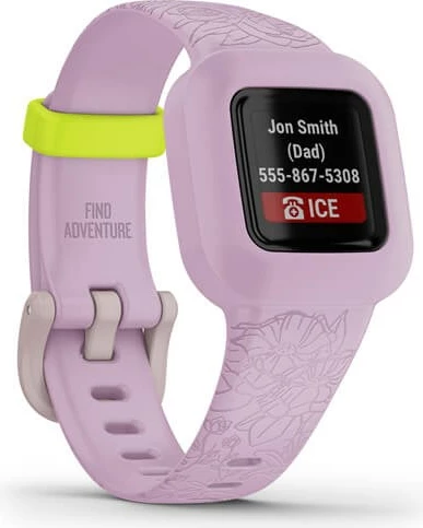 Smartband Garmin vivofit jr. 3, për fëmijë, Pink