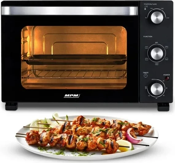 Furrë elektrike mini MPM MPE-14/T, 1300 W, e zezë