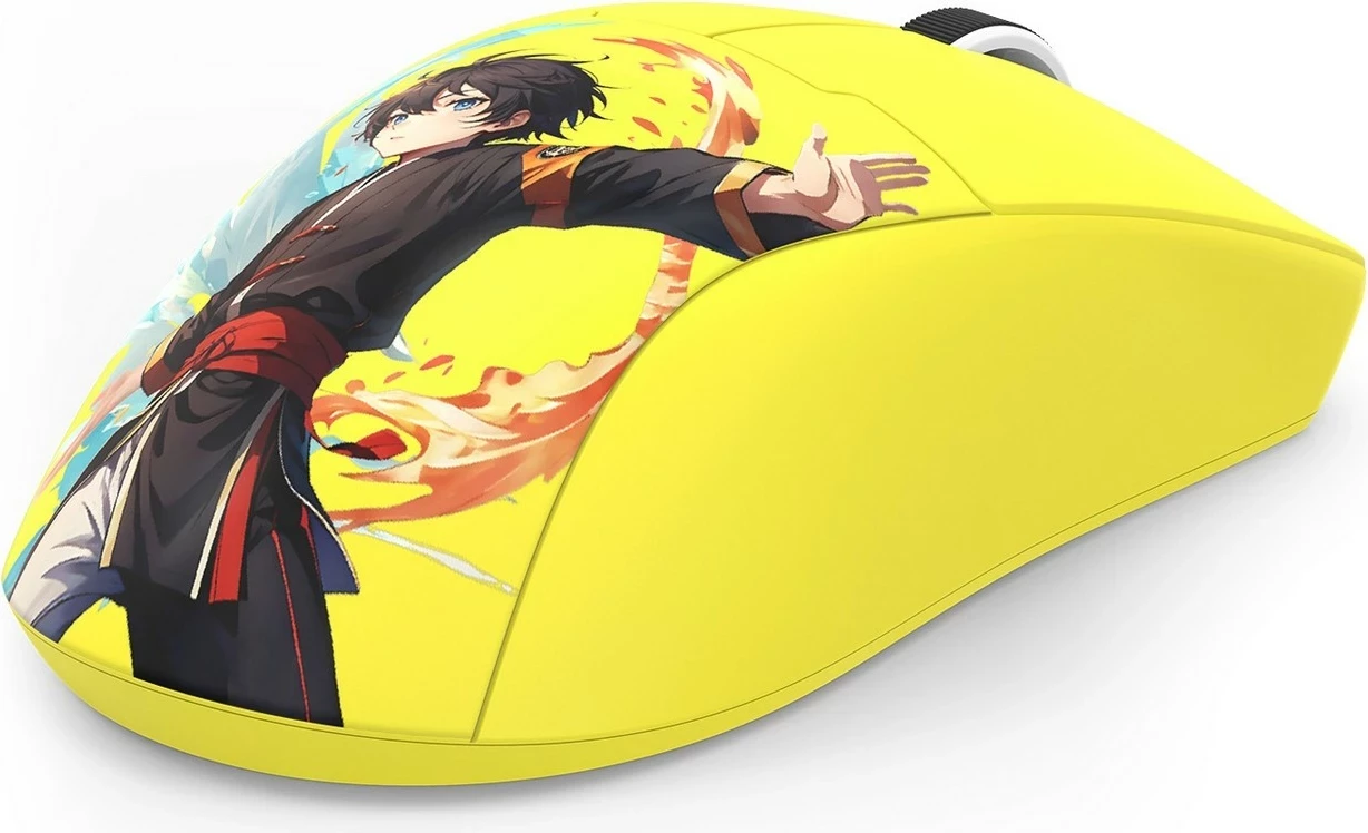 Maus Redragon M918-AKB-PRO K1NG PRO MAX 1K, e verdhë