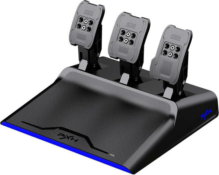 Timoni gaming PXN PXN-V99 me 3 pedale dhe levë ndërrimi, për PC, PS3, PS4, XBOX ONE, SWITCH