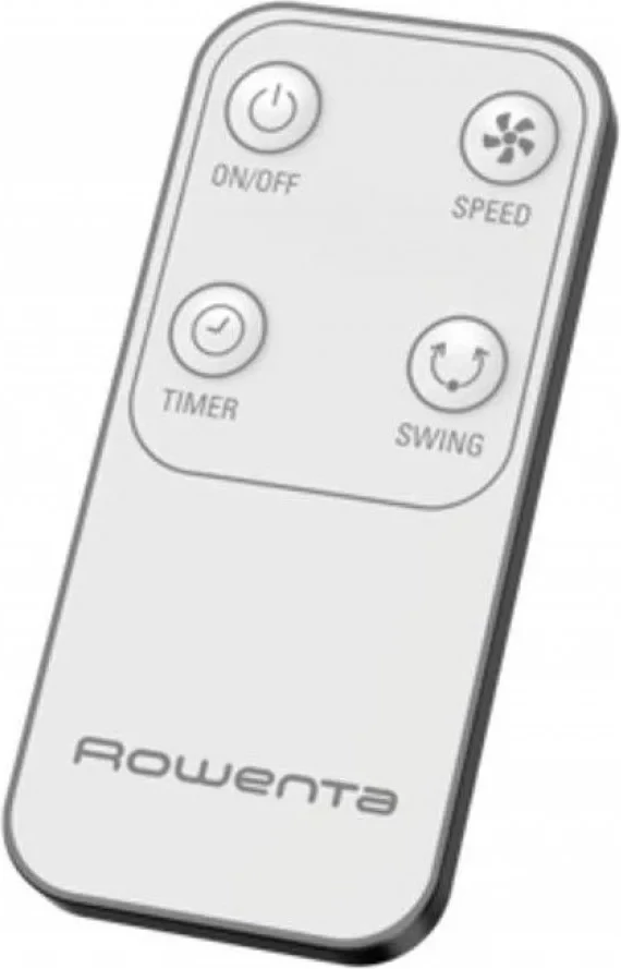 Ventilator dyshemeje Rowenta VU4440F0 40 cm, 3 shpejtësi, oscilim automatik, lartësi e rregullueshme, telekomandë, e bardhë
