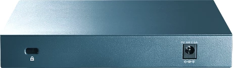Switch TP-LINK LS108G, 8-port Gigabit 10/100/1000 Mbps, fanless, kornizë metalike, blu