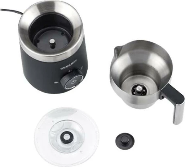 Shkumues qumështi, Severin, Spuma 500 SM 3585, induksion, inoks, i zi