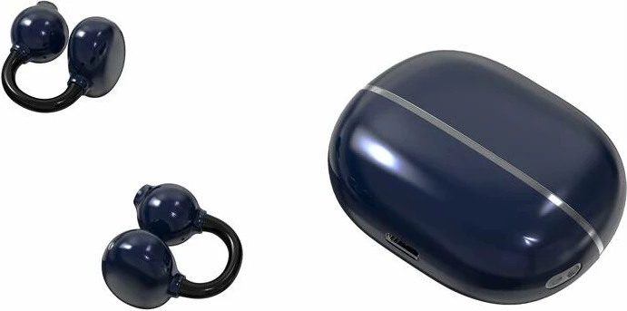 Kufje in-ear LDNIO T09, Bluetooth 5.4, me kuti karikimi, e kaltër e errët