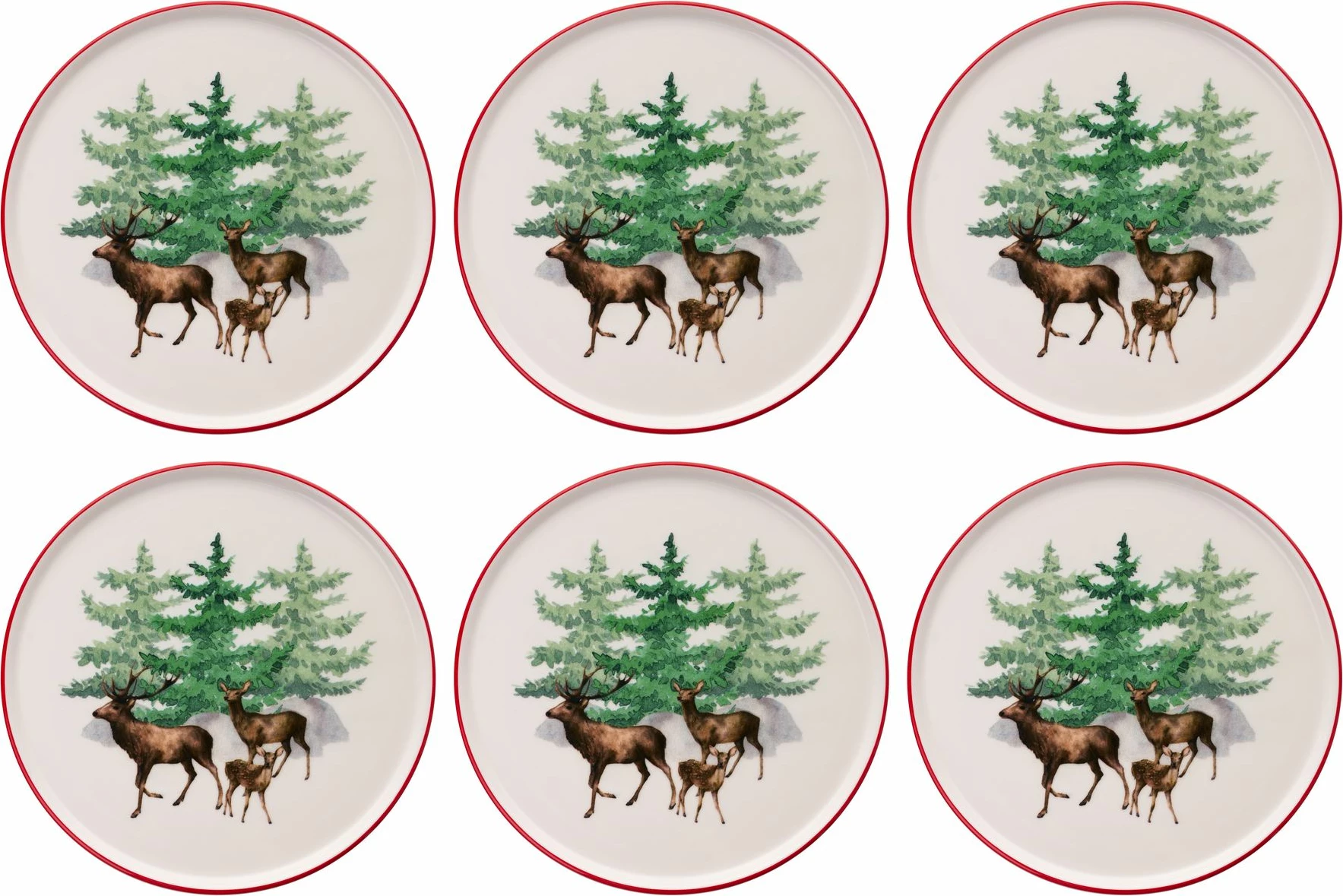 Set pjatash shërbimi (6 copë), Hermia Concept, Ylbser3