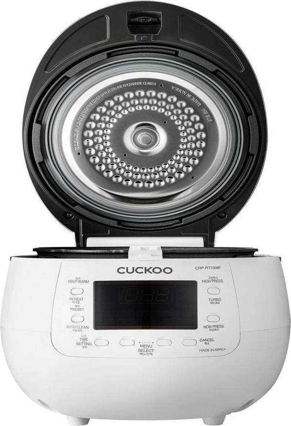 Tenxhere orizi Cuckoo CRP-RT1008F, 1.8L, Twin Pressure, e bardhë