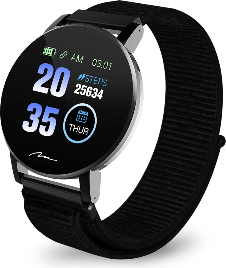 Smartwatch Media-Tech Smartband ACTIVEBAND, 1.3",  e zezë