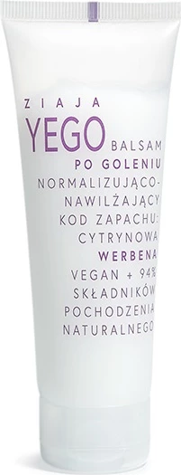 After shave balm për meshkuj Ziaja Yego Normalizing and Moisturizing Lemon Verbena 80ml
