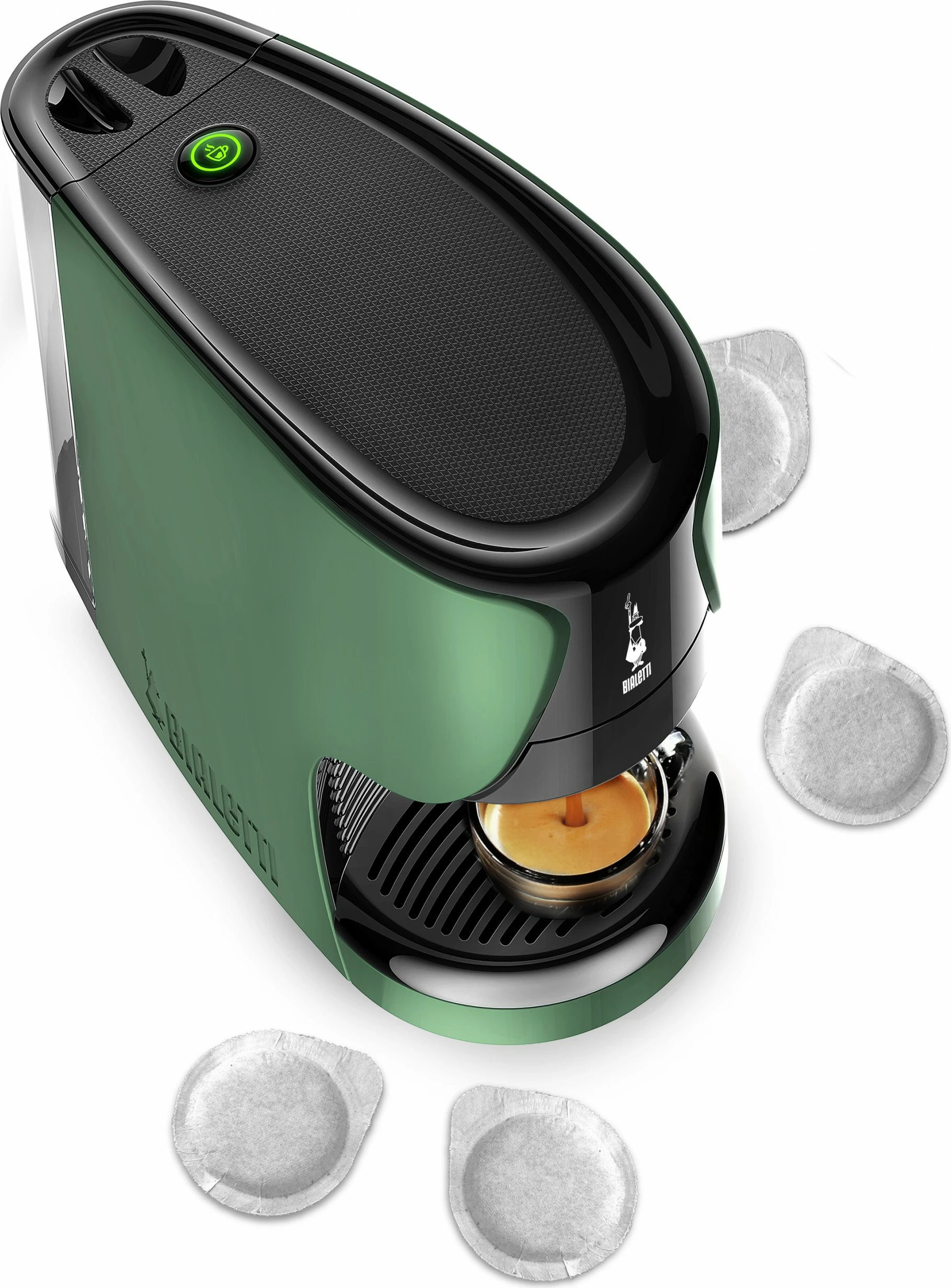 Makine kafeje Bialetti 098150532, 0.4 L, 1450 W, Gjelbër