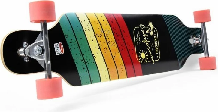 Skateboard për meshkuj, femra dhe fëmijë SMJ, modeli UT4209 California, me shumë ngjyra