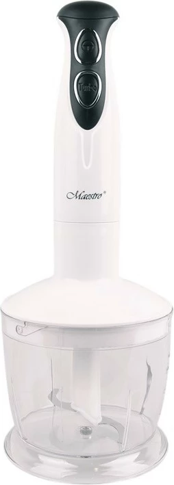 Blender dore Feel-Maestro MR-562, set 3-në-1, 300W, Inox, E bardhë/E zezë