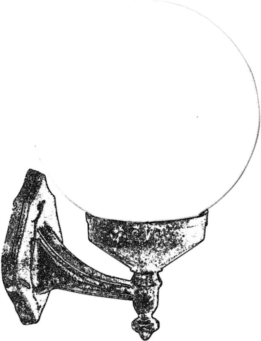 Llambë muri për jashtë Opviq, BAP-68160-BKR-OP, ngjyrë kafe